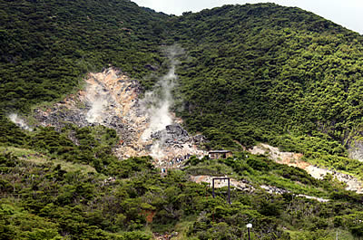 箱根　大涌谷